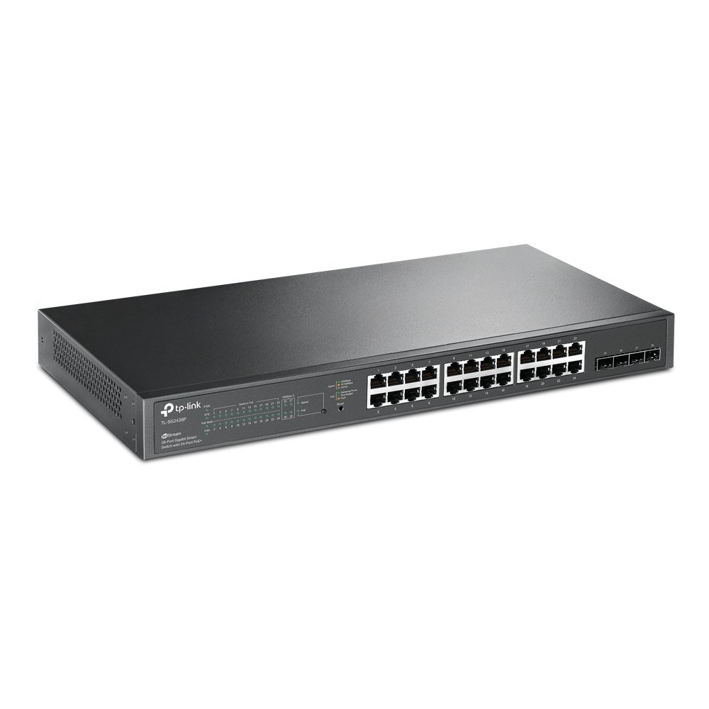 TP-Link TL-SG2428P | Switch L2+ 28 Port Gigabit PoE+ 250W Quản Lý Cloud Omada SDN