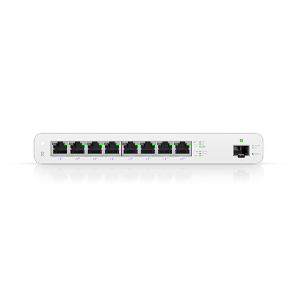 UISP Router (UISP-R) - Router Gigabit 9 cổng, hỗ trợ PoE, quản lý qua UISP