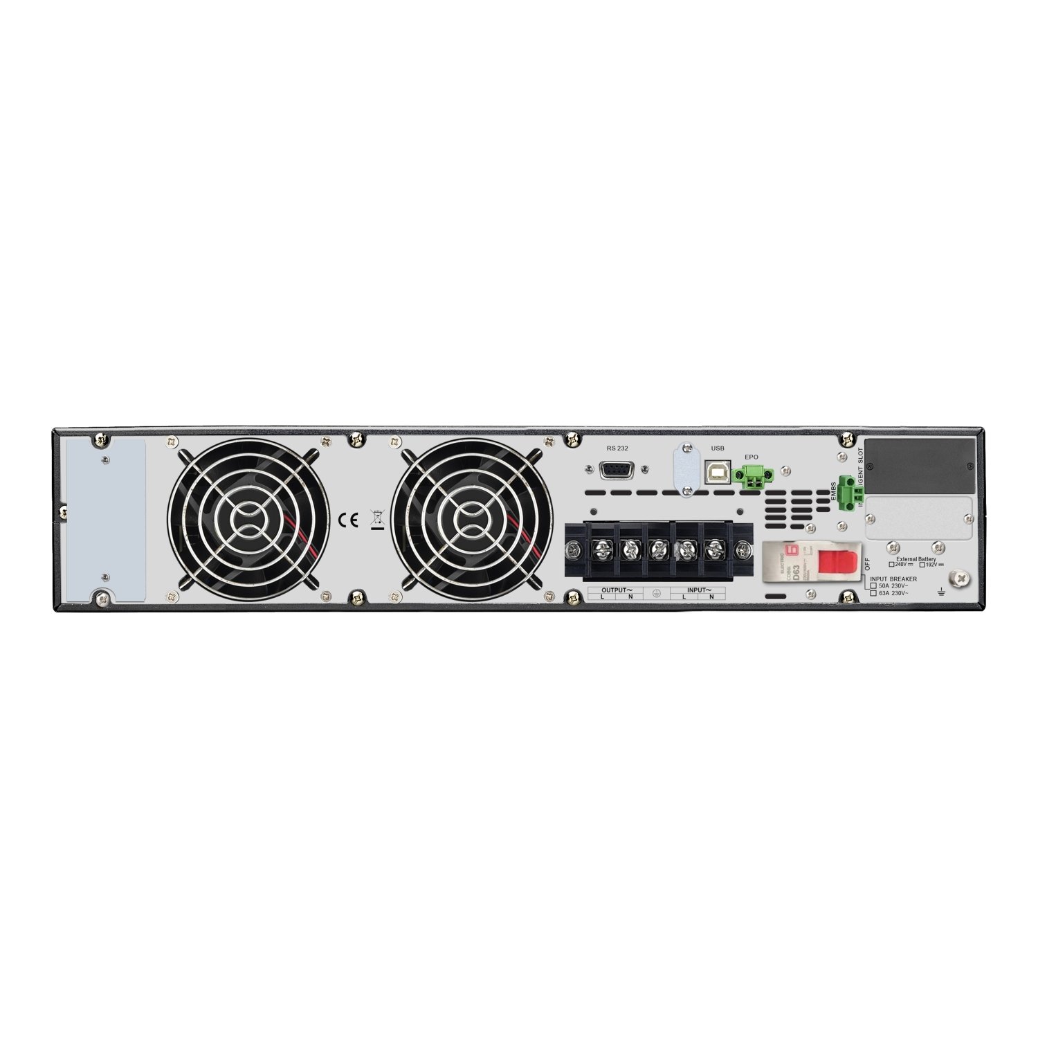 UPS Online APC Easy UPS SRV6KRILRK 6000VA/6000W | Rackmount 5U, Double Conversion | NAMHI