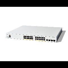 Cisco Catalyst C1300-24FP-4X – Switch PoE+ 24 port Gigabit công suất 375 W, uplink 10G, hiệu năng cao cho SMB