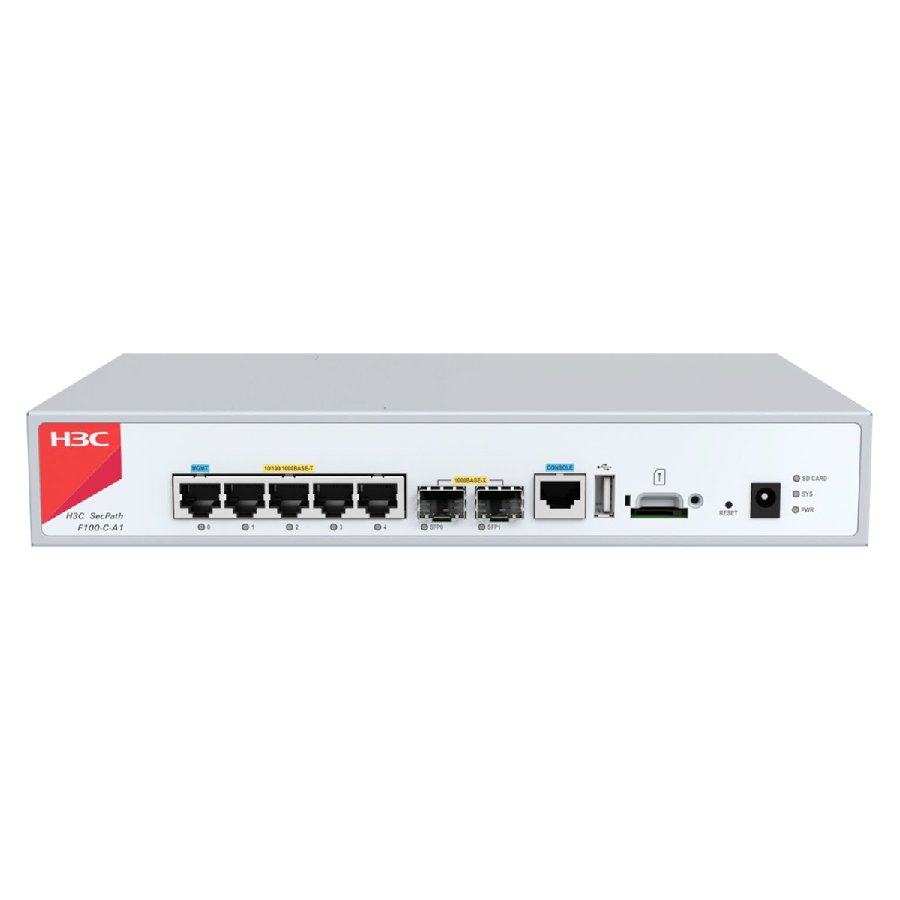 H3C SecPath F100-C-A1 | Next-Generation Firewall cho SMB | NAMHI