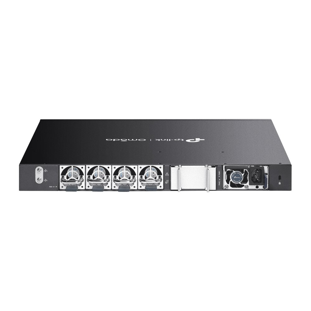 TP-Link SX6632YF | Switch Aggregation L3 32 Port 10G/25G Stackable Quản Lý Cao Cấp Omada, Dual PSU, VLAN, RIP/OSPF