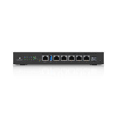 EdgeRouter 6 PoE (ER-6P) - Router Gigabit 6 cổng, hỗ trợ PoE linh hoạt