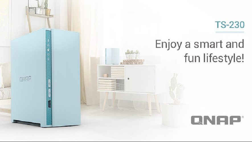 QNAP NAS TS-230 - Giải pháp hoàn hảo để lưu trữ, chia sẻ file, hình ảnh cho gia đình bạn.