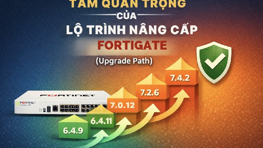 Tầm quan trọng của lộ trình nâng cấp FortiGate (Upgrade Path) | NAMHI