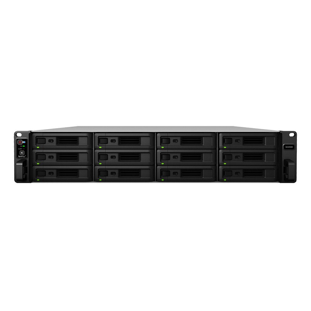 Synology SA3200D | NAS 2U 12-Bay Dual Controller, Sẵn Sàng Cao