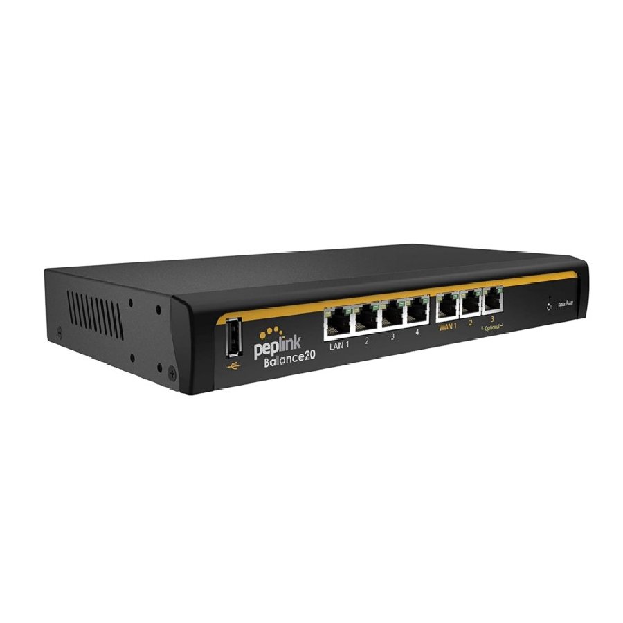 Peplink Balance 20 (BPL-021) – Router SD-WAN đa WAN giá hợp lý cho văn phòng và chi nhánh