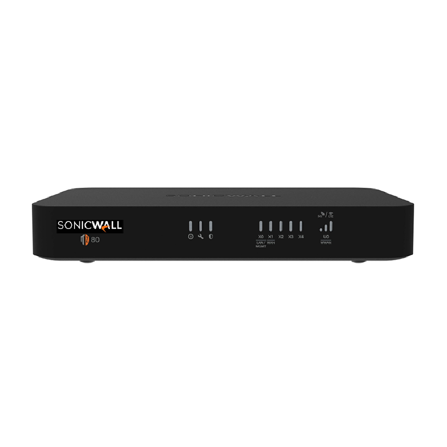 Tường Lửa SonicWall TZ80 | Bảo Mật Chuyên Dụng Cho SOHO & Văn Phòng Nhỏ
