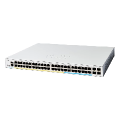 Cisco Catalyst C1300-48MGP-4X – Switch Multi-Gig PoE+ 48 port (2.5G) + 4 uplink 10G SFP+, hiệu năng mạnh mẽ cho SMB và campus