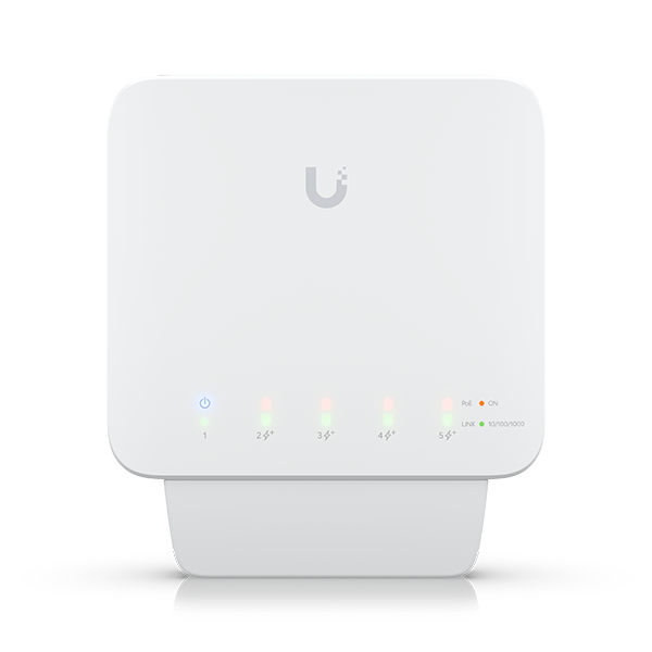 UniFi Switch Flex (USW-Flex) - Switch PoE+ 5 cổng ngoài trời, tổng công suất 46W