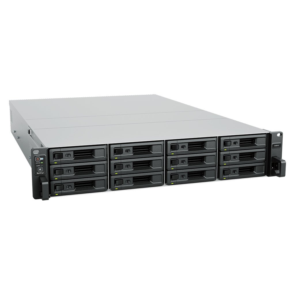 Synology SA3410 | NAS 2U 12-Bay, CPU Xeon 8-Core, Khả Năng Mở Rộng 180 Ổ Đĩa