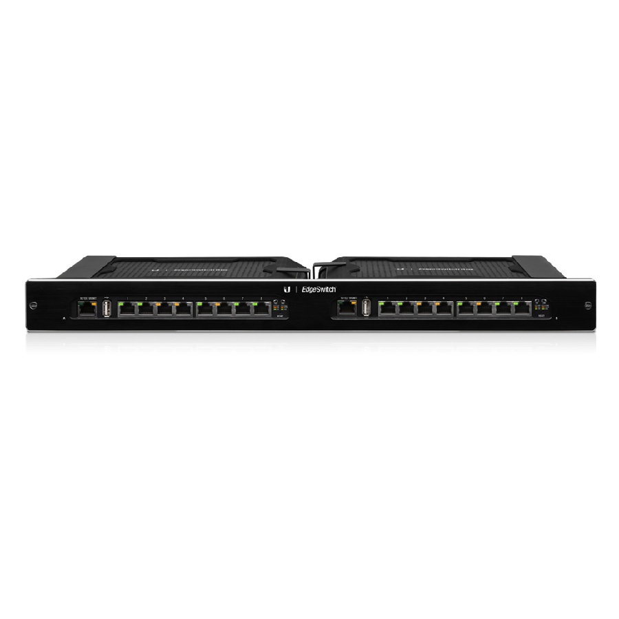 Ubiquiti EdgeSwitch 16XP ES-16XP - 16x Gigabit RJ45, Passive PoE 24/48V