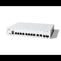 Cisco Catalyst C1200-8T-E-2G - Switch Gigabit 8 cổng + 2 uplink SFP, fanless, hiệu năng cao cho SMB