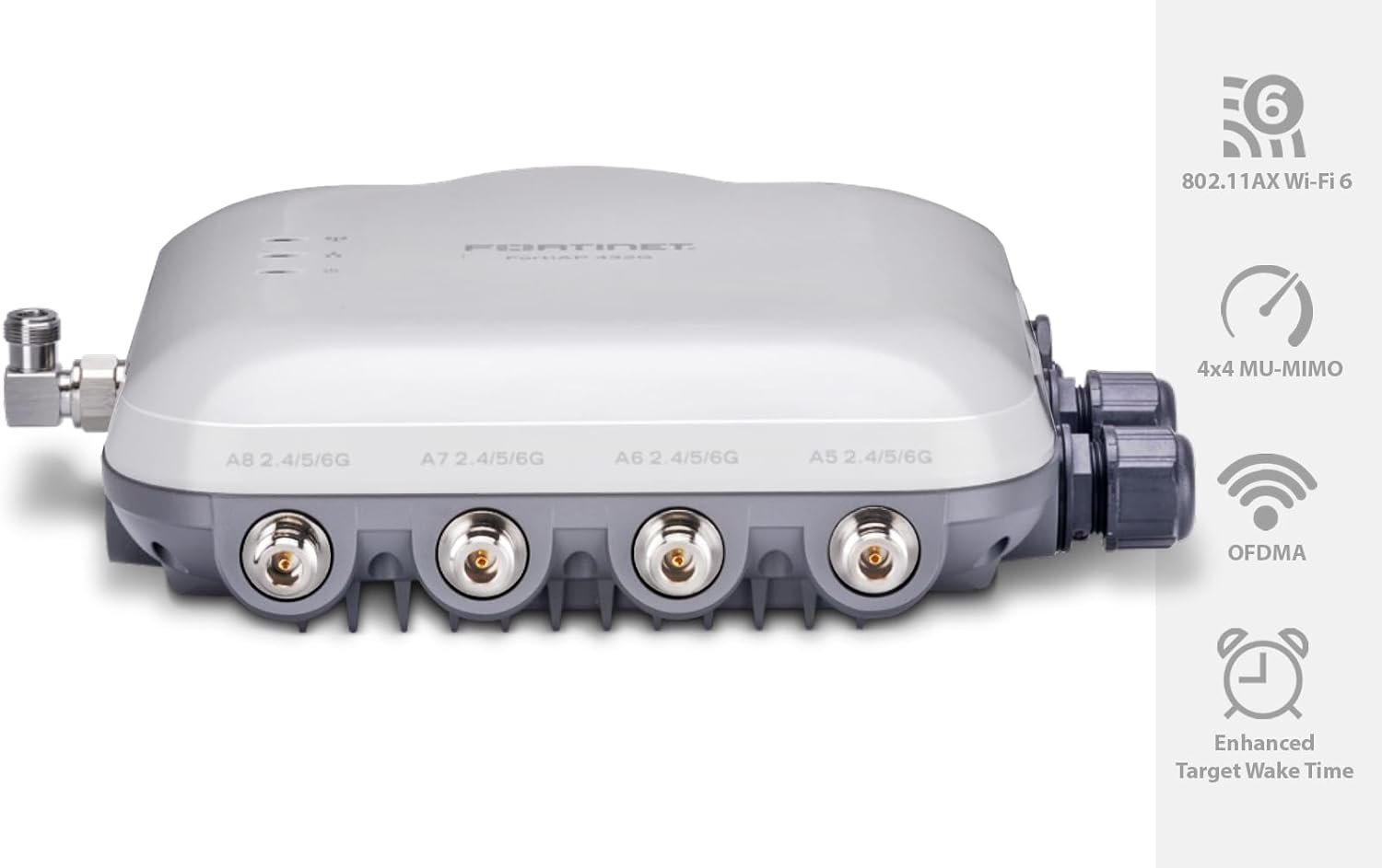 FortiAP 432G - Access Point Wi-Fi 6E Tri-Radio 4x4 MU-MIMO