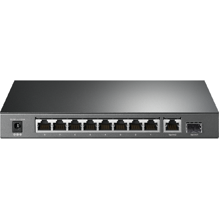 TP-Link TL-SG1210P | Switch 10 Port Gigabit PoE+ 63W Truyền Xa 250m, Tự Động Khôi Phục PoE, Quản Lý Dễ Dàng