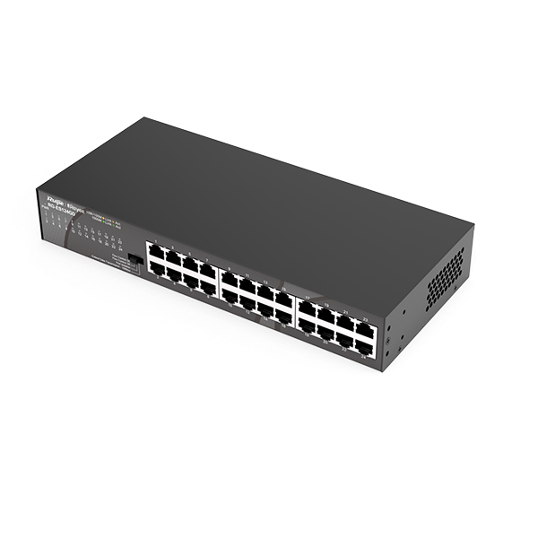 Ruijie Reyee RG-ES110D-P – 8-Port Fast + 2-Port Gigabit Metal PoE Switch hỗ trợ giám sát qua Ruijie Cloud App