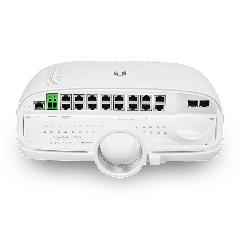EdgePoint S16 (EP-S16) - Switch ngoài trời 16 cổng Gigabit + 2 SFP+, hỗ trợ PoE