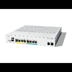 Cisco Catalyst C1300-8MGP-2X - Switch Multi-Gig PoE+ 8 port (2.5G) + 2 uplink 10G SFP+, hiệu năng cao cho Wi-Fi 6/6E