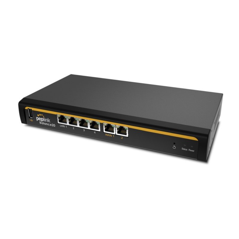 Peplink Balance 20 (BPL-021) – Router SD-WAN đa WAN giá hợp lý cho văn phòng và chi nhánh