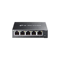 TP-Link ES205G | Switch 5 Port Gigabit Quản Lý Dễ Dàng Omada, Vỏ Kim Loại, Hoạt Động Êm Ái, Cắm Là Chạy