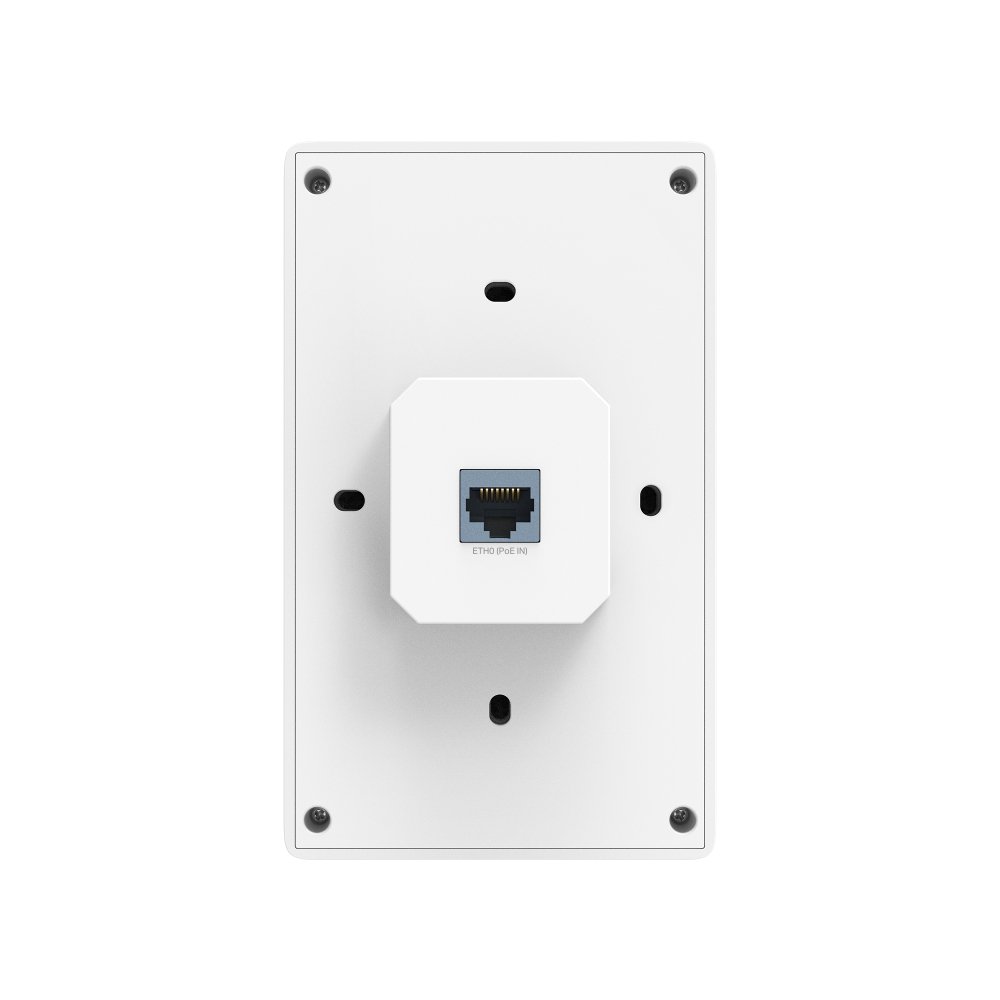 TP-Link EAP725-Wall | WiFi 7 BE5000 Wall Access Point Chuẩn 2.5G PoE, Mesh & Roaming Mượt Mà