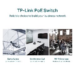 TP-Link TL-SG1428PE | PoE+ Switch 24 Port Gigabit 250W, VLAN, QoS, giám sát qua Utility