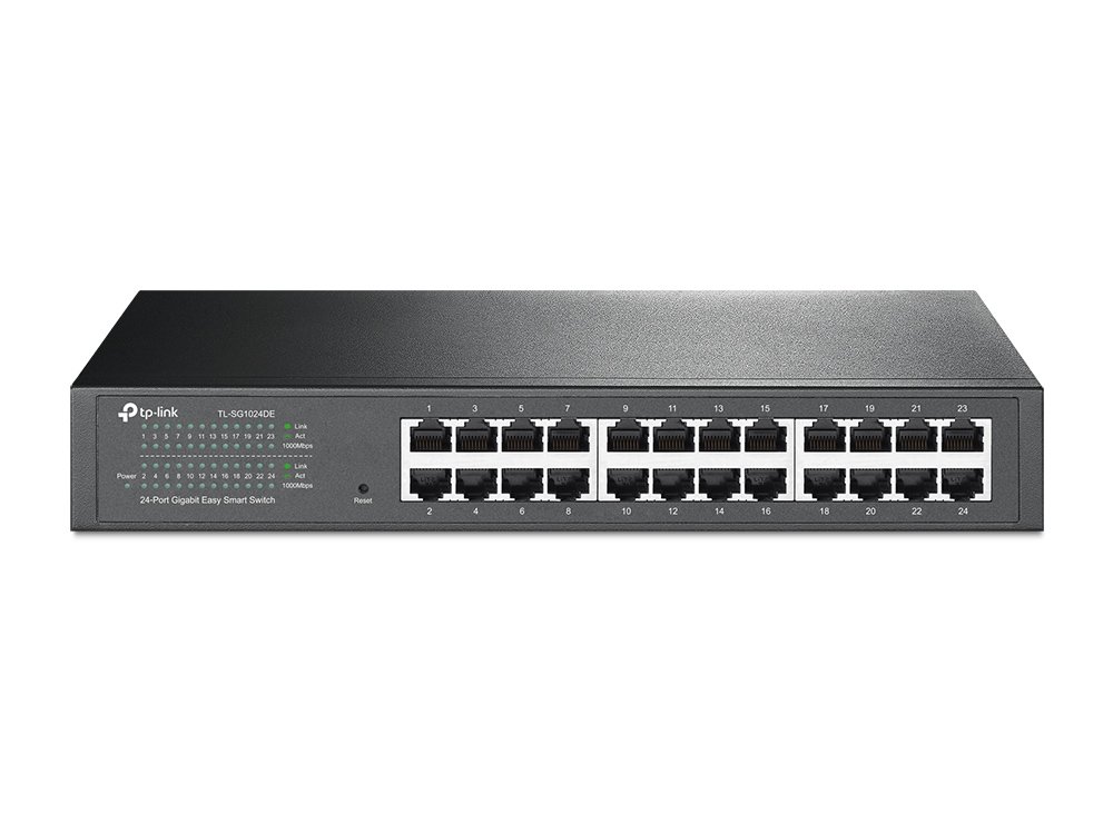 TP-Link TL-SG1024DE | Switch Gigabit Easy Smart 24 port, VLAN, QoS, IGMP Snooping, hiệu suất cao cho doanh nghiệp vừa