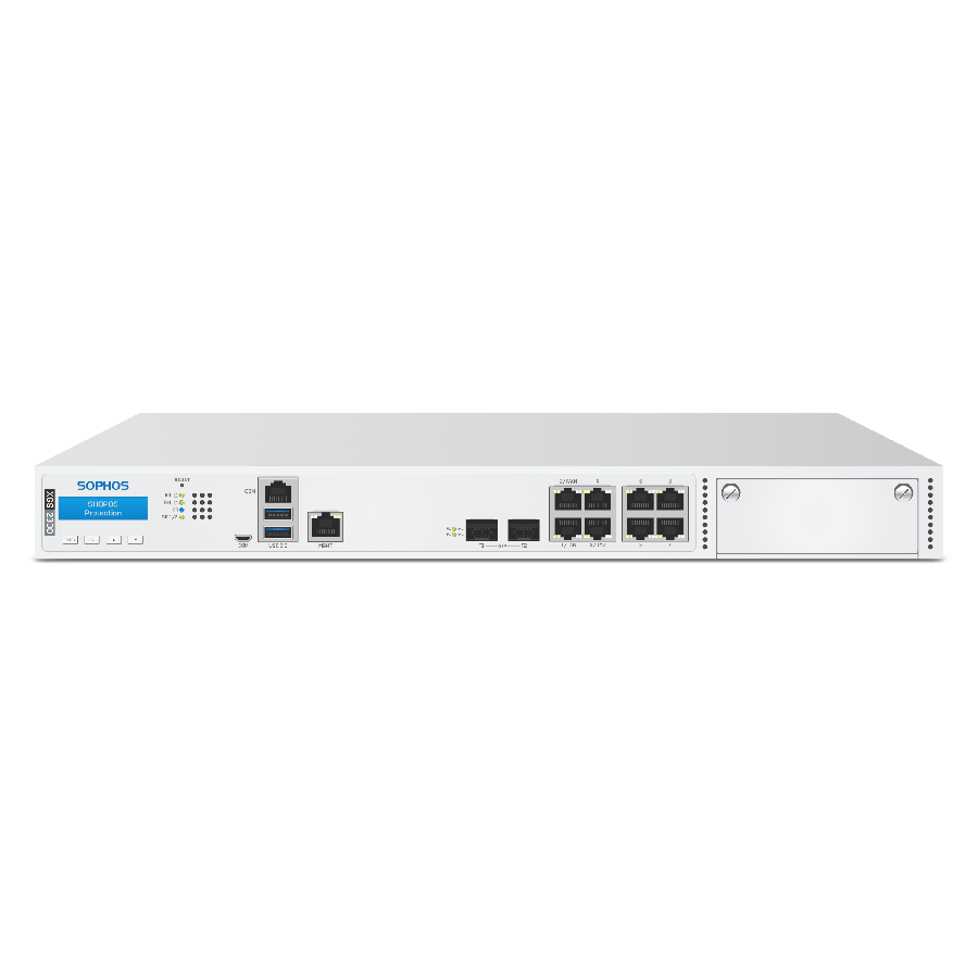 Tường Lửa Sophos XGS 2300: Hiệu suất vượt trội với Throughput 39 Gbps và chip Xstream, bảo mật mạnh mẽ cho doanh nghiệp
