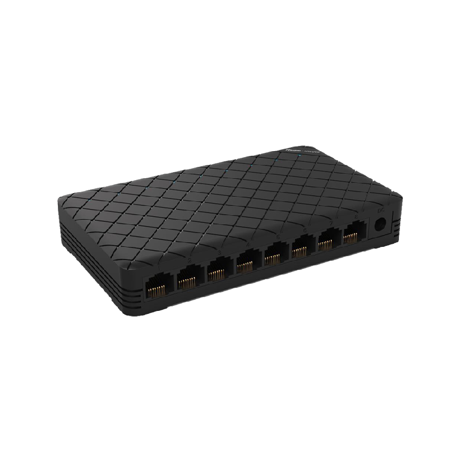 Ruijie Reyee RG-ES08 – Unmanaged Switch 8 port 10/100 BASE-T cho mạng nội bộ nhỏ gọn và ổn định