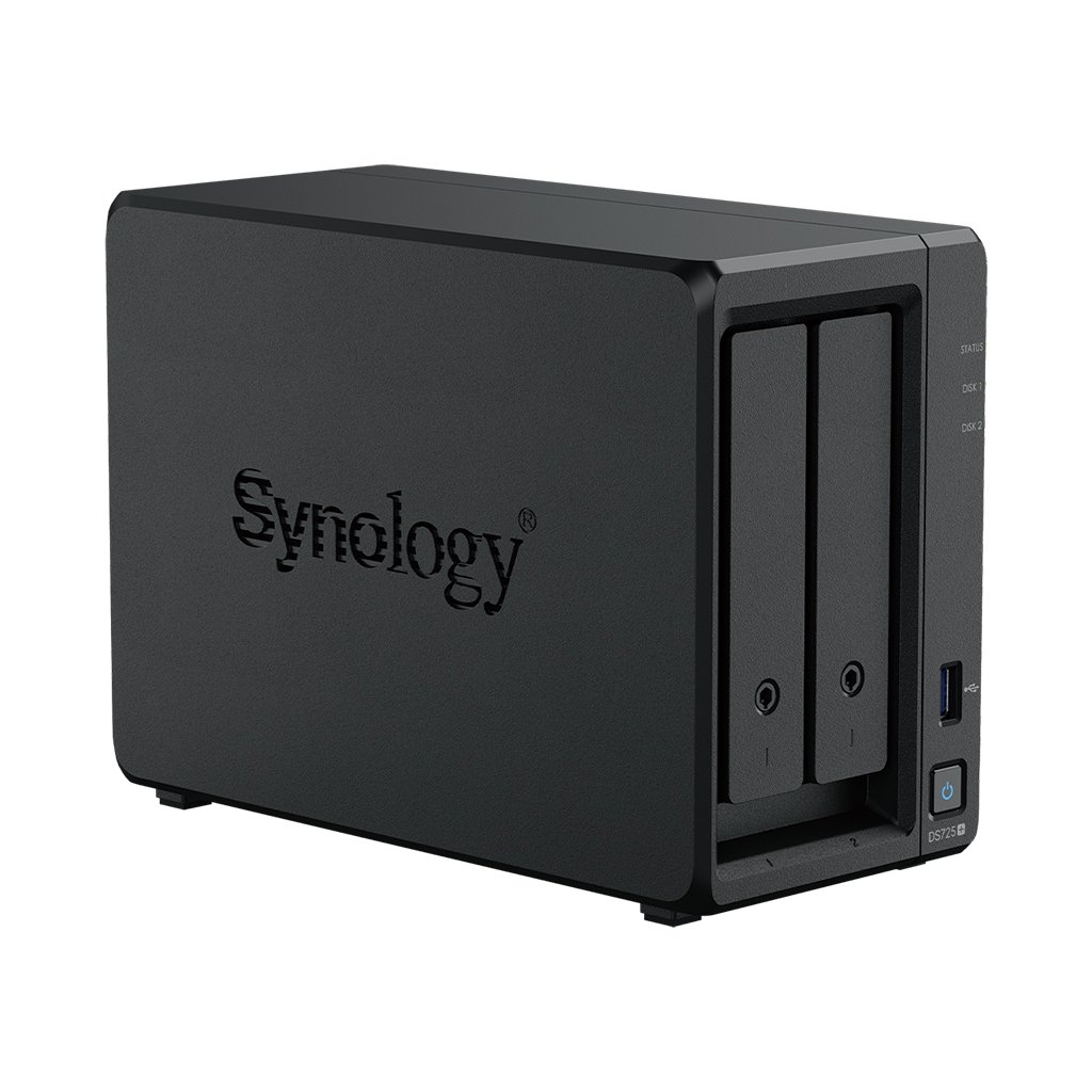 Synology DiskStation DS725+ - NAS 2-bay, CPU Ryzen, mở rộng đến 7 bay