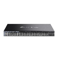 TP-Link SG6654X | Switch L3 54 Port Gigabit Stackable Uplink 10G Quản Lý Omada, Dual PSU, RIP/OSPF, VLAN, QoS