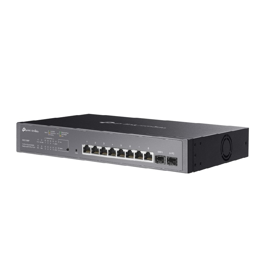 TP-Link SG2210MP | Switch 10 Port Gigabit PoE+ Quản Lý Thông Minh Omada, VLAN, QoS, Tổng Công Suất 150W