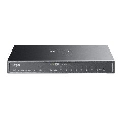 TP-Link ES210GP | Switch 10 Port Gigabit PoE+ Quản Lý Dễ Dàng Omada, VLAN, QoS, Thiết Kế Kim Loại Không Quạt Êm Ái