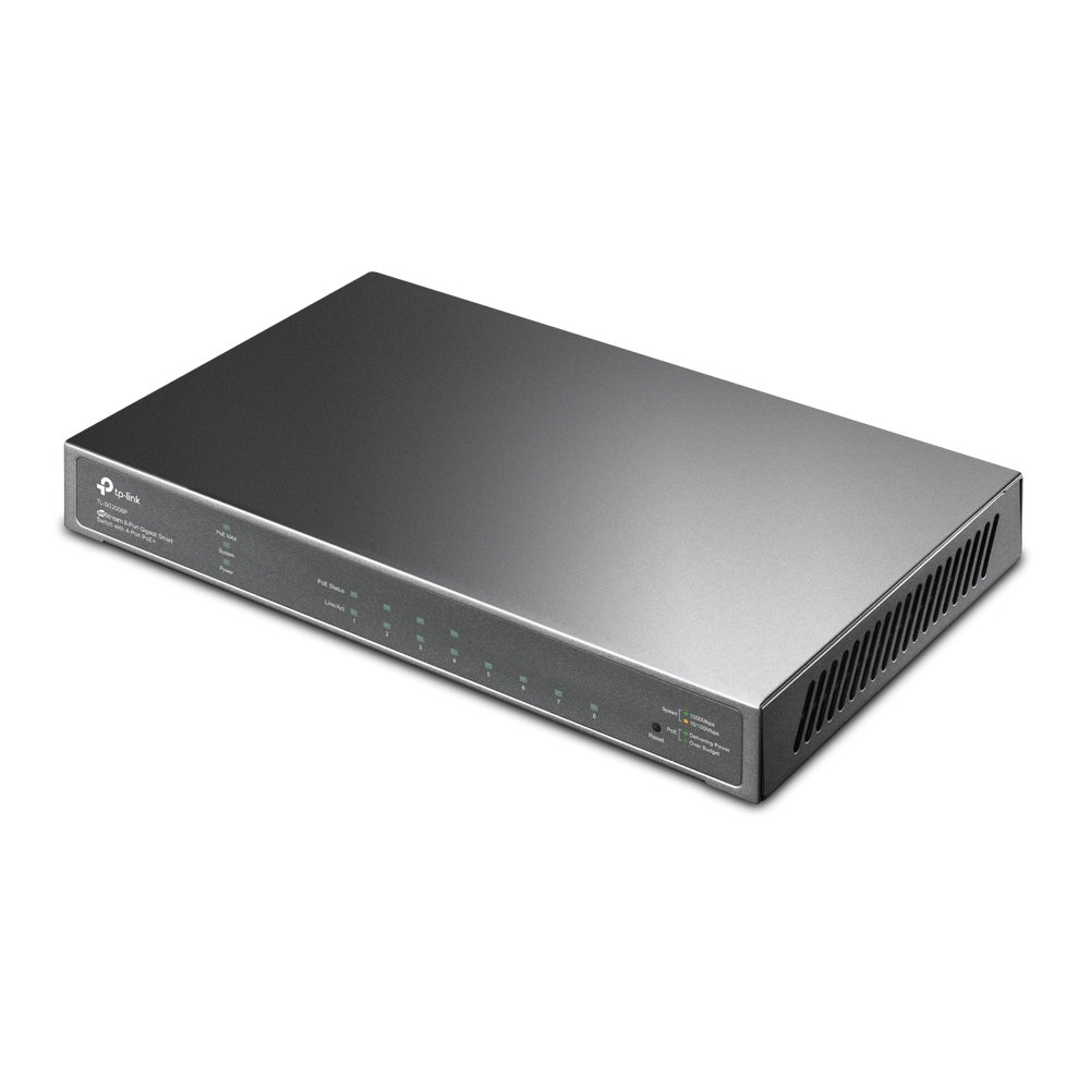 TP-Link TL-SG2008P | Switch L2+ 8 Port Gigabit PoE+ 62W Quản Lý Cloud Omada SDN
