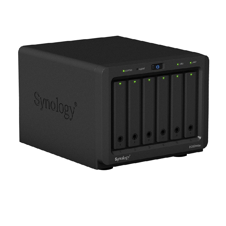 Synology DiskStation DS620slim - NAS 6-bay mini, thiết kế hiện đại, hiệu năng mạnh mẽ