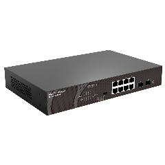Ruijie Reyee RG-ES110GDS-P – 8-Port Gigabit + 2 SFP PoE Unmanaged Switch hỗ trợ giám sát qua Ruijie Cloud App