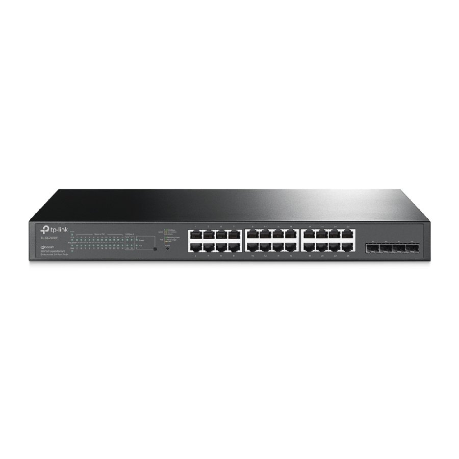 TP-Link TL-SG2428P | Switch L2+ 28 Port Gigabit PoE+ 250W Quản Lý Cloud Omada SDN