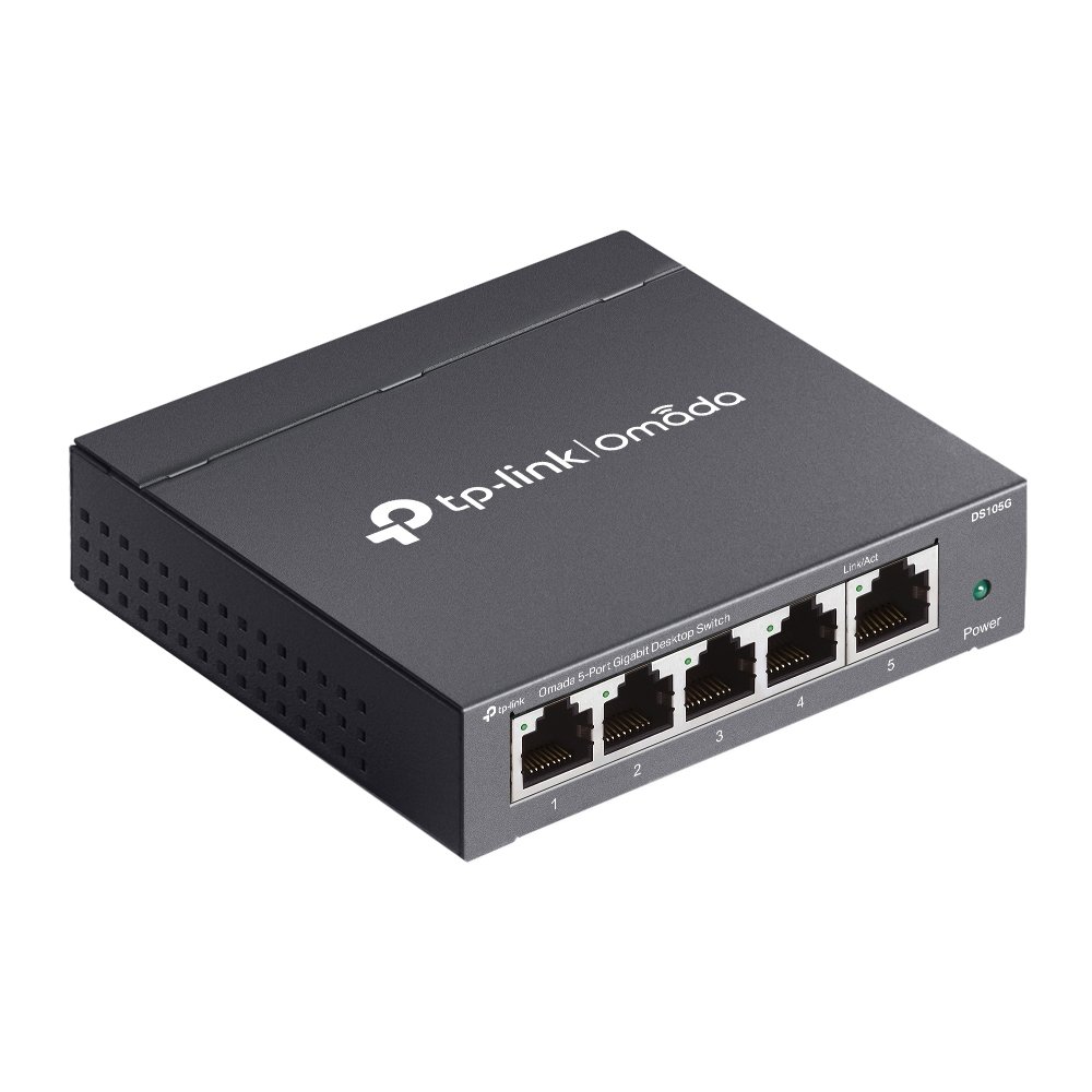 TP-Link DS105G | Switch 5 Port Gigabit Kim Loại, Hiệu Năng Ổn Định, Cắm Là Chạy Cho Văn Phòng & Gia Đình