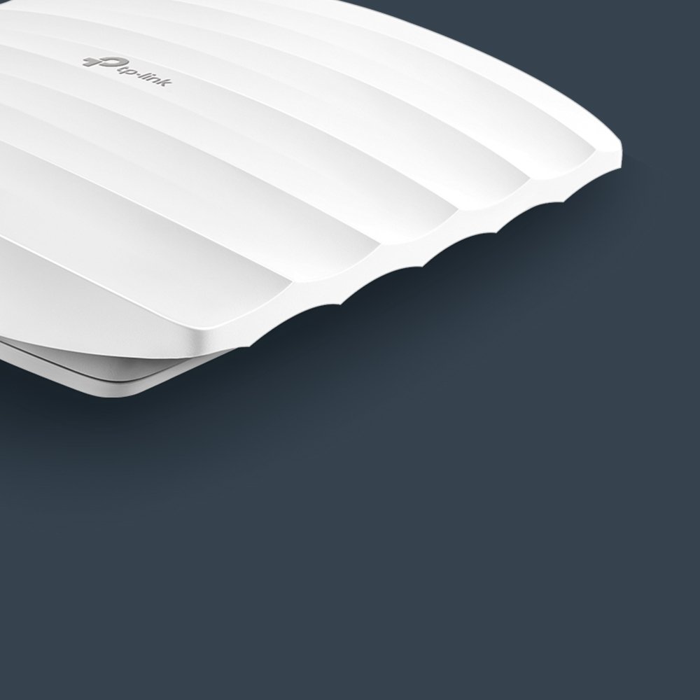 TP-Link EAP110 | WiFi Ceiling Access Point Chuẩn N 300Mbps, Hỗ Trợ PoE & Quản Lý Qua Omada Controller