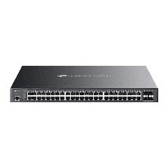 TP-Link SG3452XMPP | Switch 52 Port Gigabit PoE++ Quản Lý Cao Cấp Omada, Uplink 10G, Tổng Công Suất 750W, VLAN, QoS, ERPS, Thiết Kế Rack Kim Loại