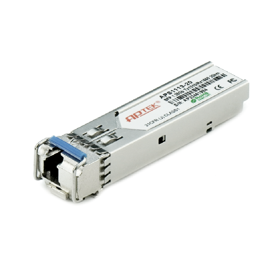 Module quang APTEK APS1113-20 | SFP BiDi SM 1.25G 20km LC (1 sợi) | NAMHI