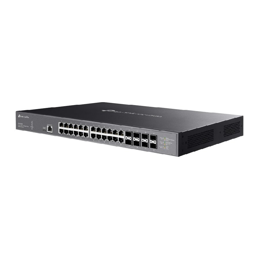 TP-Link SX3832MPP | Switch 32 Port 10G PoE++ Uplink 10G Quản Lý Cao Cấp Omada, Tổng Công Suất 770W, VLAN, QoS, Static Routing