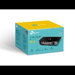TP-Link TL-SG1005D | Switch Gigabit 5 port, Unmanaged, vỏ nhựa, nhỏ gọn, cắm là chạy cho văn phòng và gia đình
