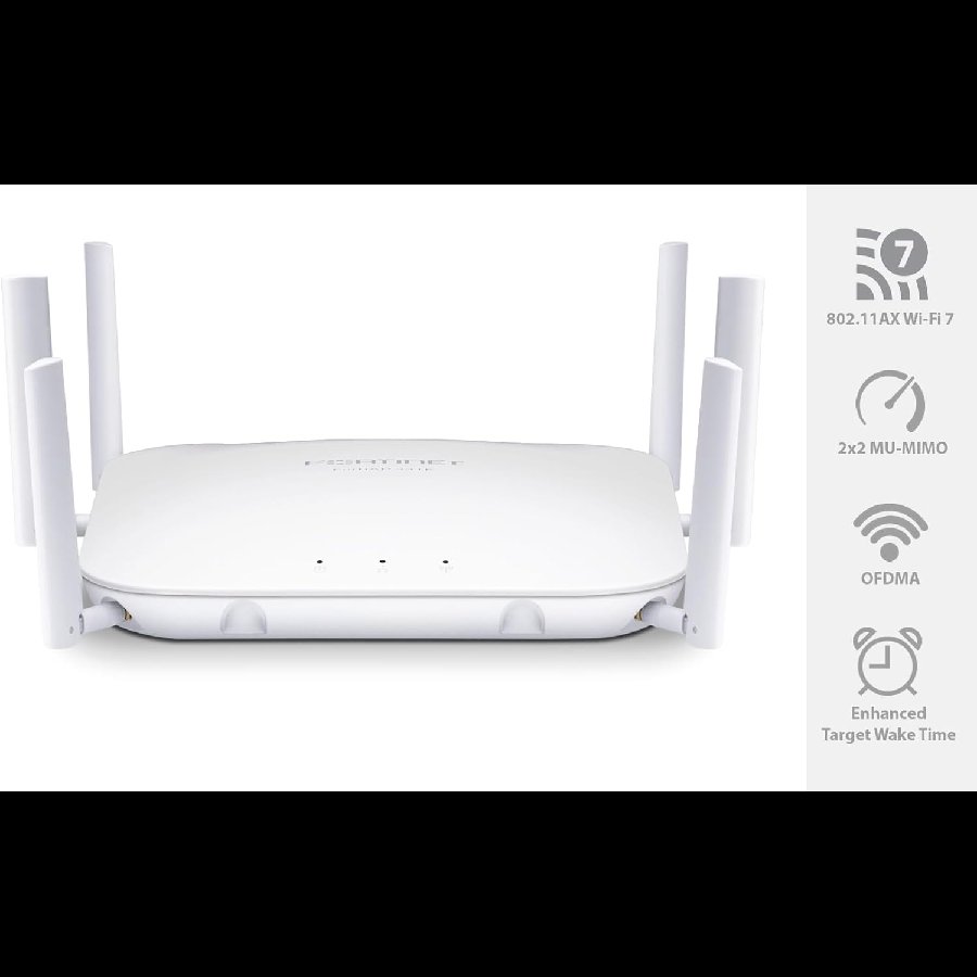 FortiAP 243K - Access Point Wi-Fi 7 Quad-Radio 2x2 MU-MIMO