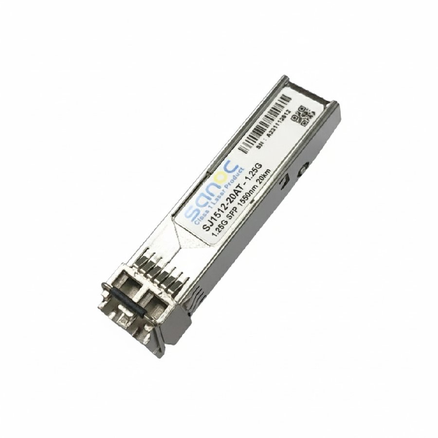 Module Quang SFP 1.25G 1550nm 20km SJ1512-20AT - SANOC | SMF LC Duplex