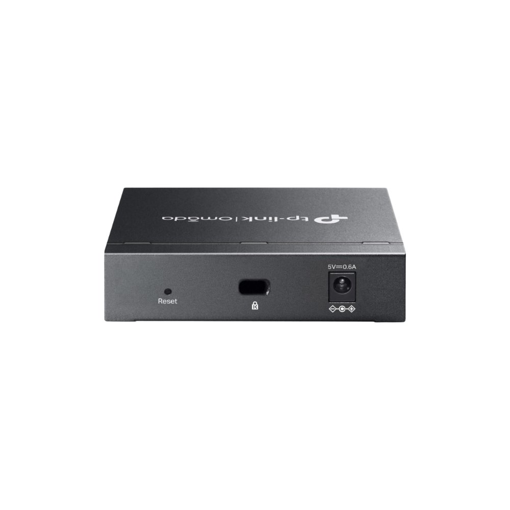 TP-Link ES205G | Switch 5 Port Gigabit Quản Lý Dễ Dàng Omada, Vỏ Kim Loại, Hoạt Động Êm Ái, Cắm Là Chạy