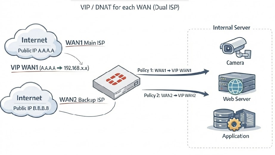 DNS & AD/Domain trong môi trường Dual-WAN/SD-WAN