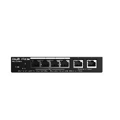 Ruijie Reyee RG-ES206GC-P – 6-Port Gigabit Smart Cloud Managed PoE Switch cho hệ thống camera SMB