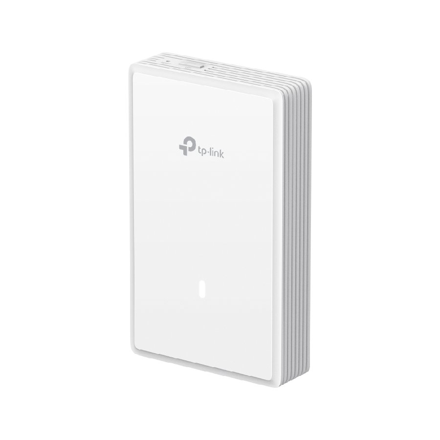 TP-Link EAP725-Wall | WiFi 7 BE5000 Wall Access Point Chuẩn 2.5G PoE, Mesh & Roaming Mượt Mà