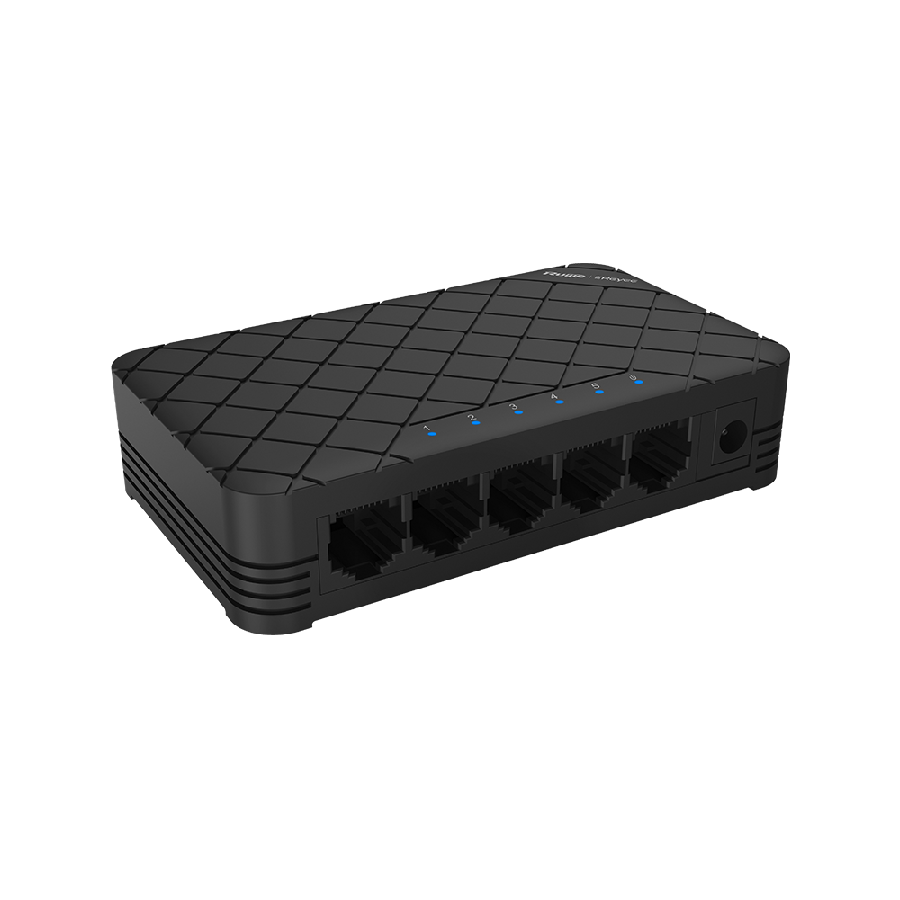 Ruijie Reyee RG-ES05G – 5-Port Gigabit Unmanaged Switch mini cho mạng tốc độ cao SOHO & SMB